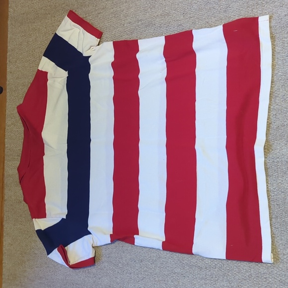 Mens Polo Ralph Lauren striped polo size XL custom fit NWT - Picture 6 of 8
